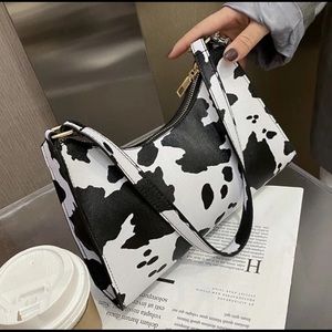 Sassy Cow pattern purse